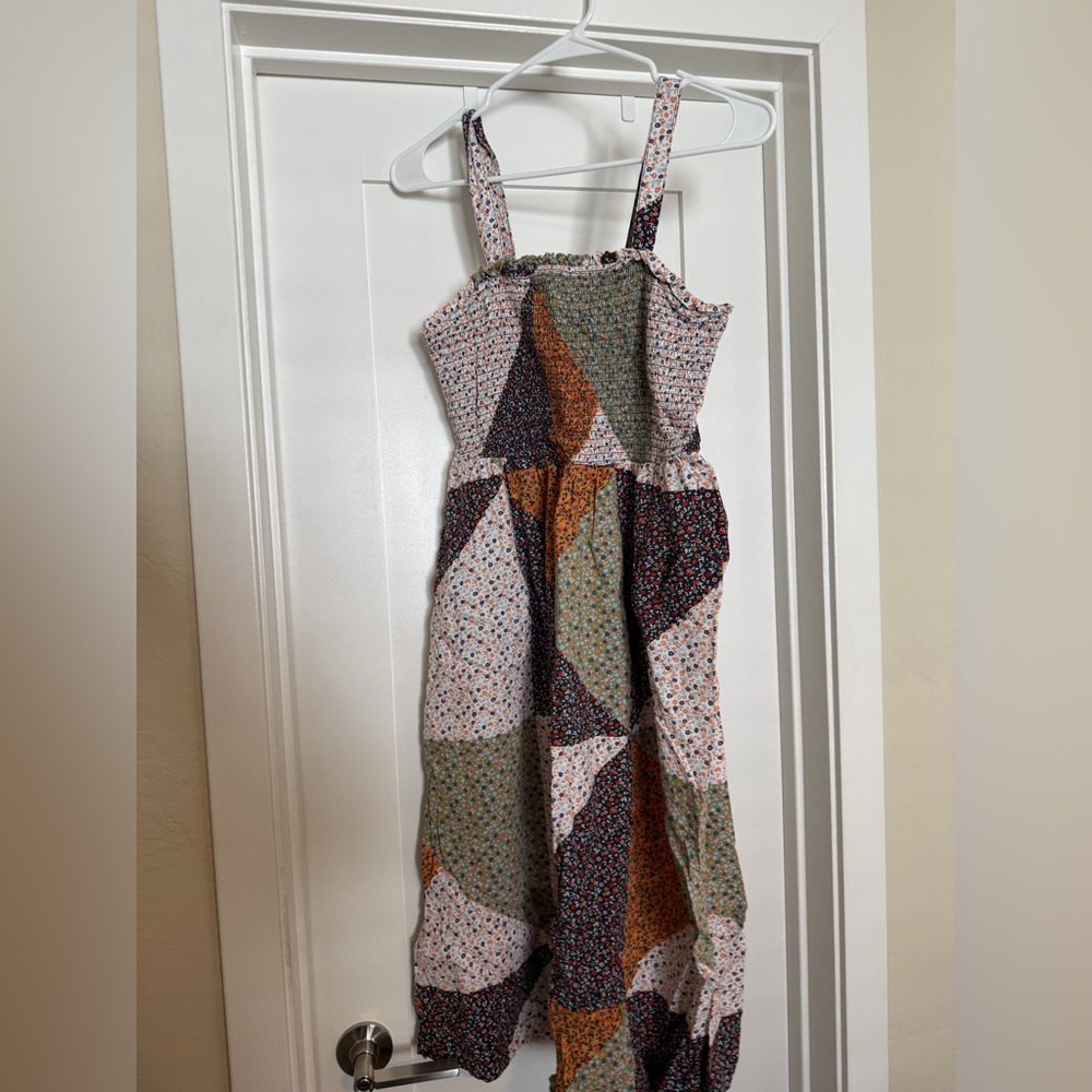 Universal Thread Multicolor Patchwork Dress - image 1